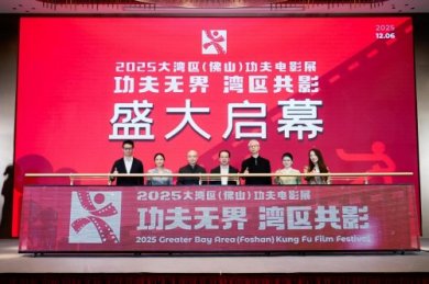“拳脚承文脉 光影聚湾区”2025大湾区(佛山)功夫电影展启幕